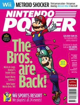 Nintendo Power Vol. 244 August 2009 - Mario &amp; Luigi: Bowser's Inside Story (DS): The Bros. Are Back! [Retail Cover] (used)
