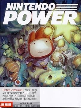 Nintendo Power Vol. 253 April 2010 - Super Scribblenauts: The Next Scribblenauts [Subscriber Edition Cover] (used)