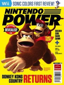 Nintendo Power Vol. 261 December 2010 - Donkey Kong Country Returns (Wii) [Retail Cover] (used)