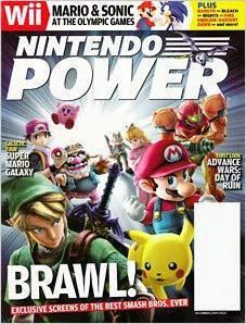 Nintendo Power by NoA – Vol. 222 for Dec. '07 - Super Smash Bros. Brawl: BRAWL! - The Final Issue by NoA (used)