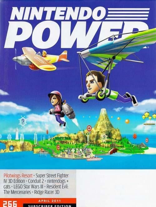 Nintendo Power Vol. 266 April 2011 - Pilotwings Resort [Subscriber Edition Cover] (used)