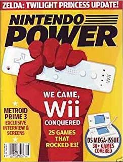 Nintendo Power Vol. 206 August 2006 - We Came, Wii Conquered: The Wii Top 25 at E3 / DS Mega Issue: 30 Games (used)
