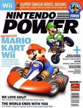 Nintendo Power Vol. 227 March 2008 - Mario Kart Wii [Retail Cover] (used)