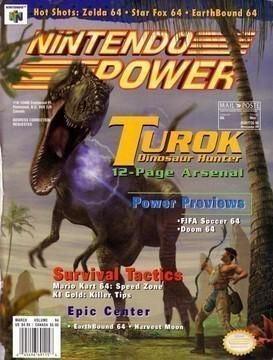 Nintendo Power by NoA – Vol. 094 for Mar. '97 - Turok: Dinosaur Hunter (used)