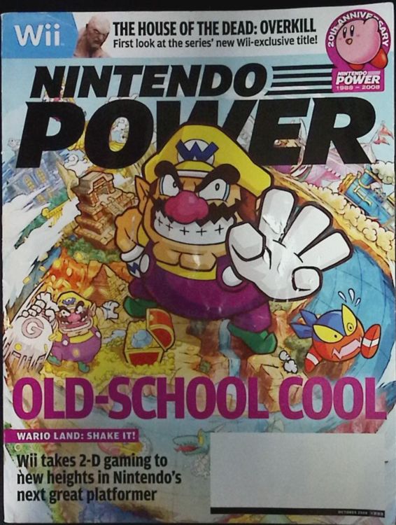 Nintendo Power Vol. 233 October 2008 - Wario Land: Shake It!: Old-School Cool [Subscriber Cover] (used)