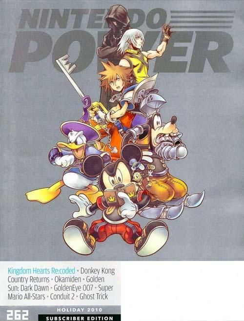 Nintendo Power Vol. 262 Holiday 2010 - Kingdom Hearts: Re:coded (DS) [Subscriber Edition Cover] (used)