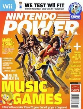 Nintendo Power Vol. 229 May 2008 - Guitar Hero: Aerosmith (Wii): All the Next Big Music Games [Retail Cover] (used)