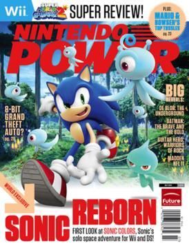 Nintendo Power Vol. 256 July 2010 - Sonic Colors (Wii) [Retail Cover] (used)