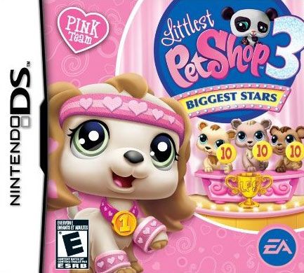 LITTLEST PET SHOP 3 BIGGEST STARS PINK