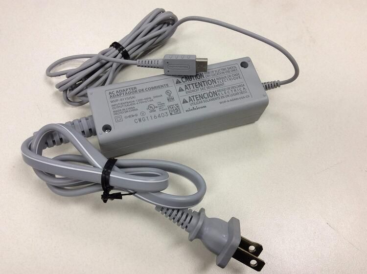 AC Adapter - Nintendo Wii U Gamepad 4.75v 1.6A (Nintendo) (used)