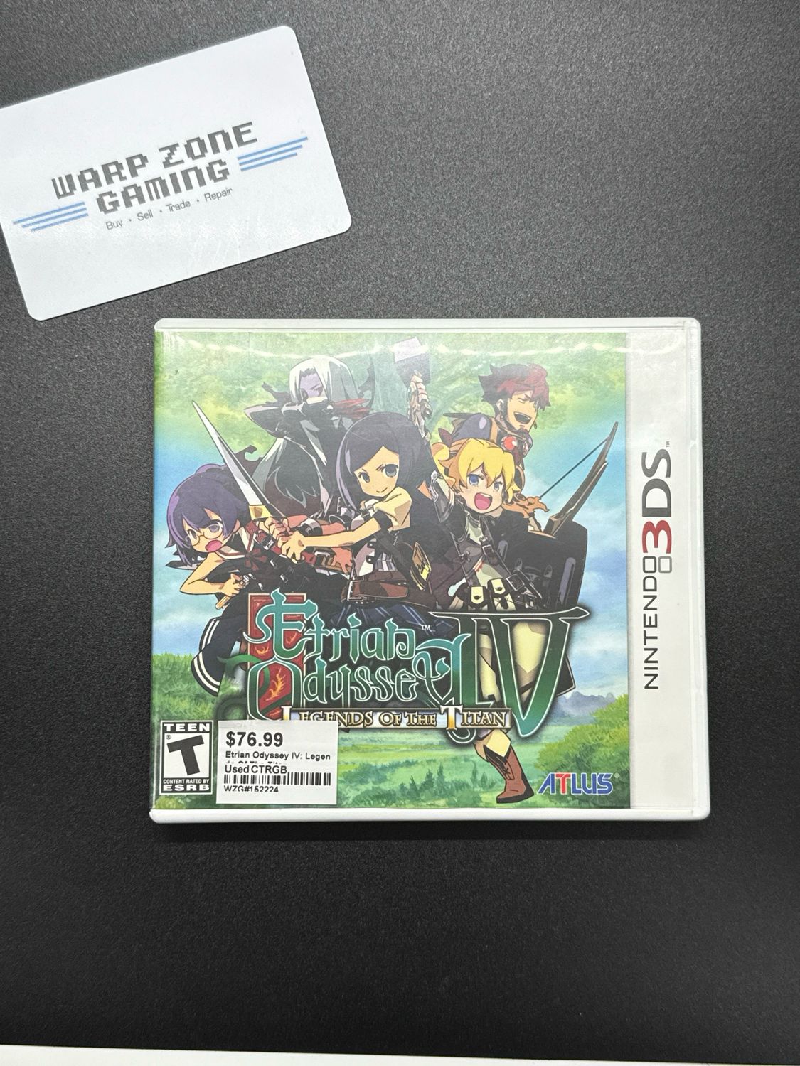 Etrian Odyssey IV: Legends of the Titan [Authentic / Complete, Digital Manual] (used)