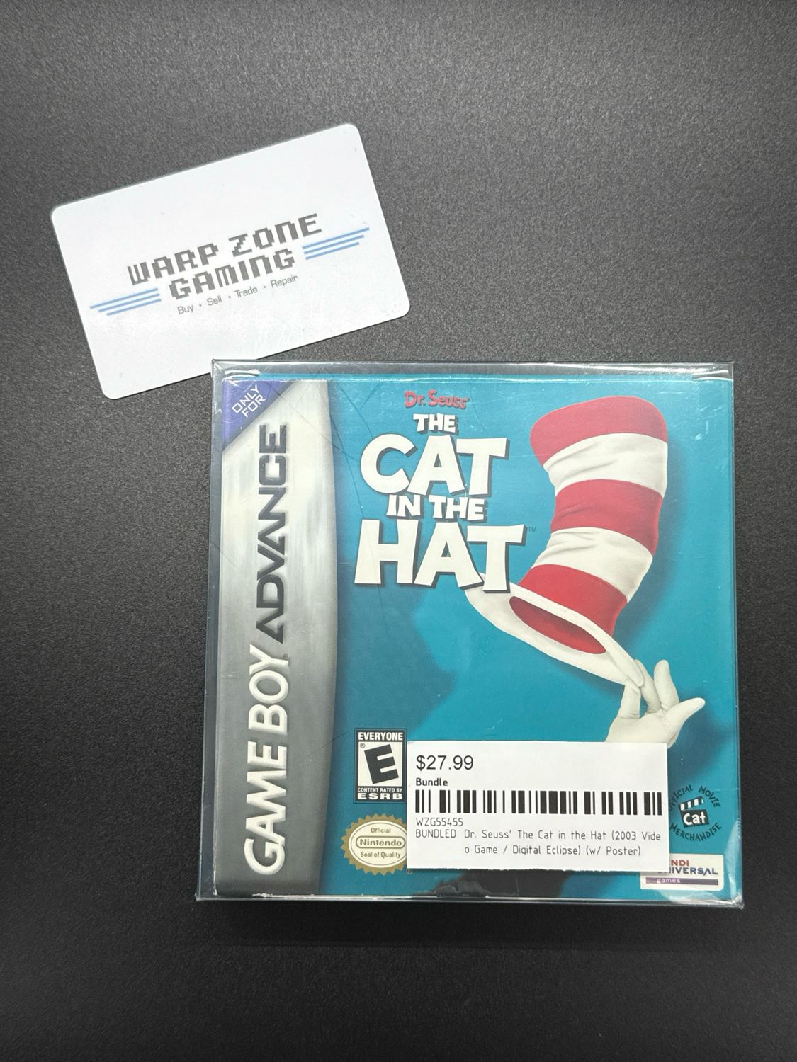 Dr. Seuss' the Cat in the Hat (2003 Video Game) - With Mini Poster [Authentic / Complete, With Poster] (used)