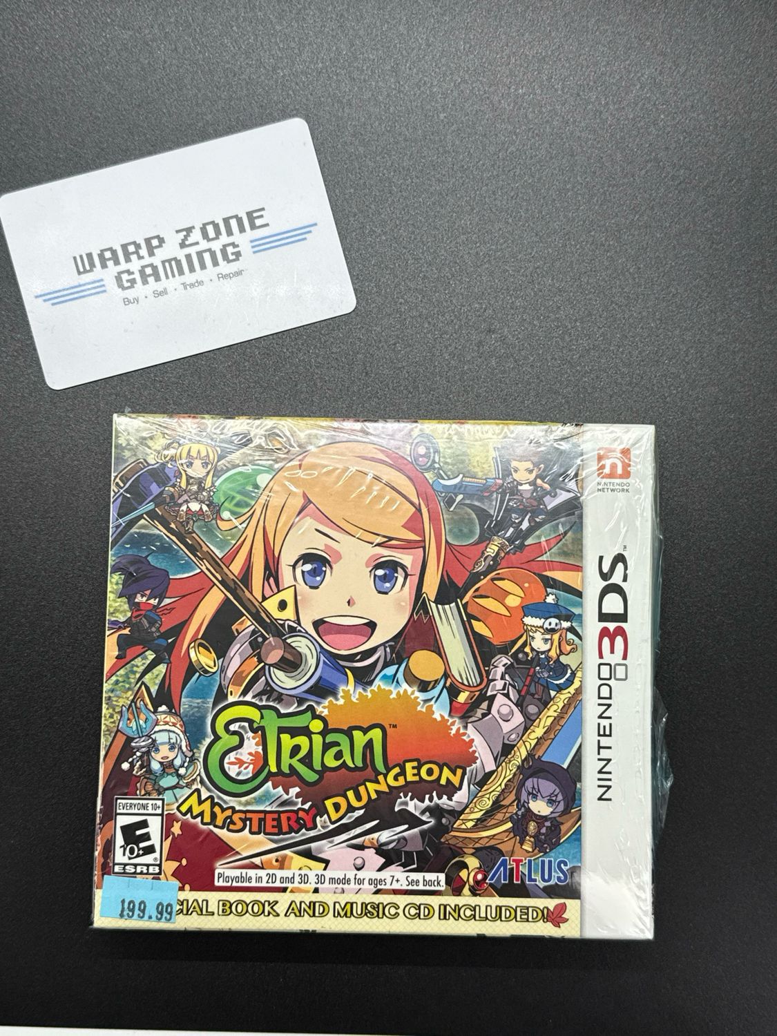 Etrian Mystery Dungeon (Special Book &amp; Music CD) (used)