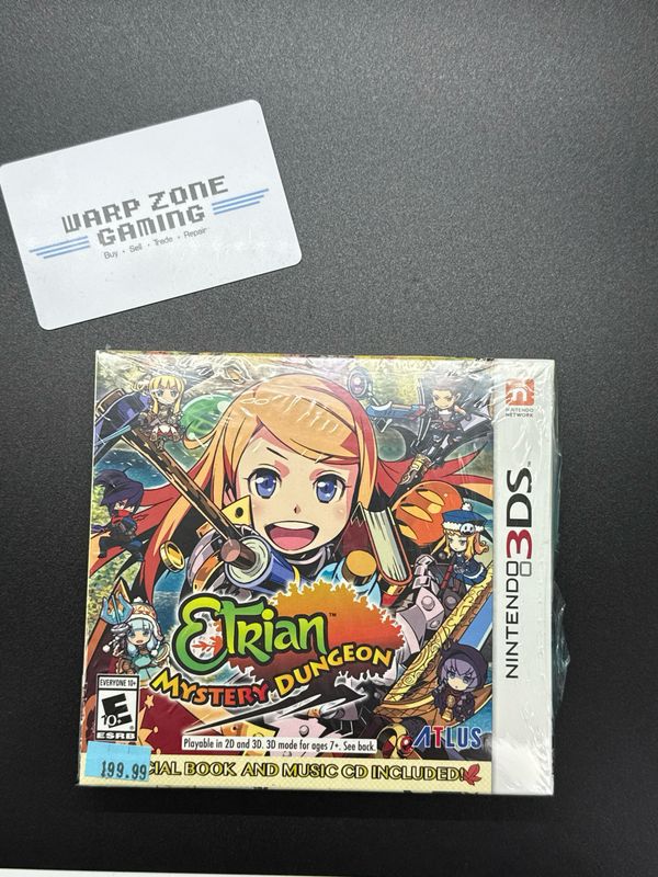 Etrian Mystery Dungeon (Special Book &amp; Music CD) (used)