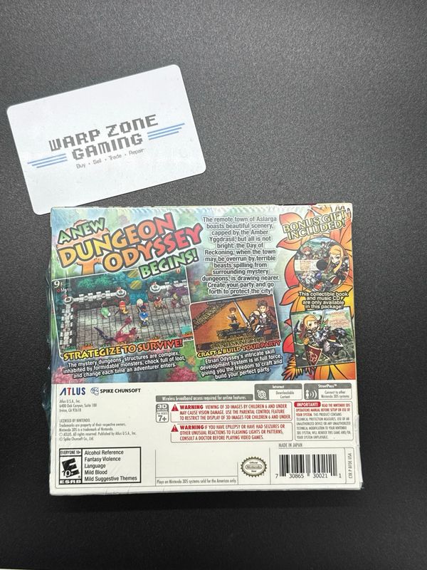 Etrian Mystery Dungeon (Special Book & Music CD) (used)