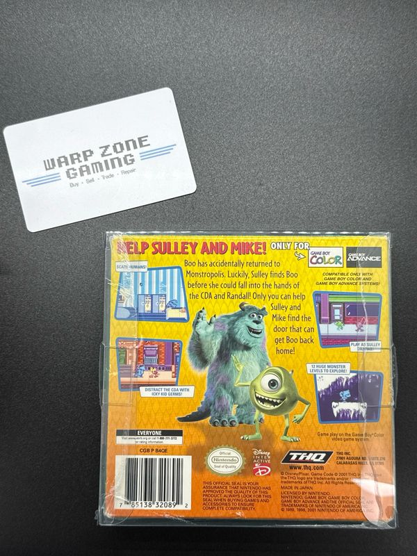 Monsters, Inc., Disney•Pixar (Video Game) [Authentic / Complete Set] (used)