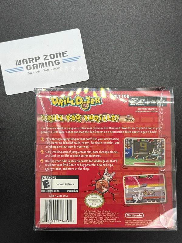 Drill Dozer – Genuine Rumble Cart., w/ Prologue Mini Comic [Authentic / Complete Set] (used)