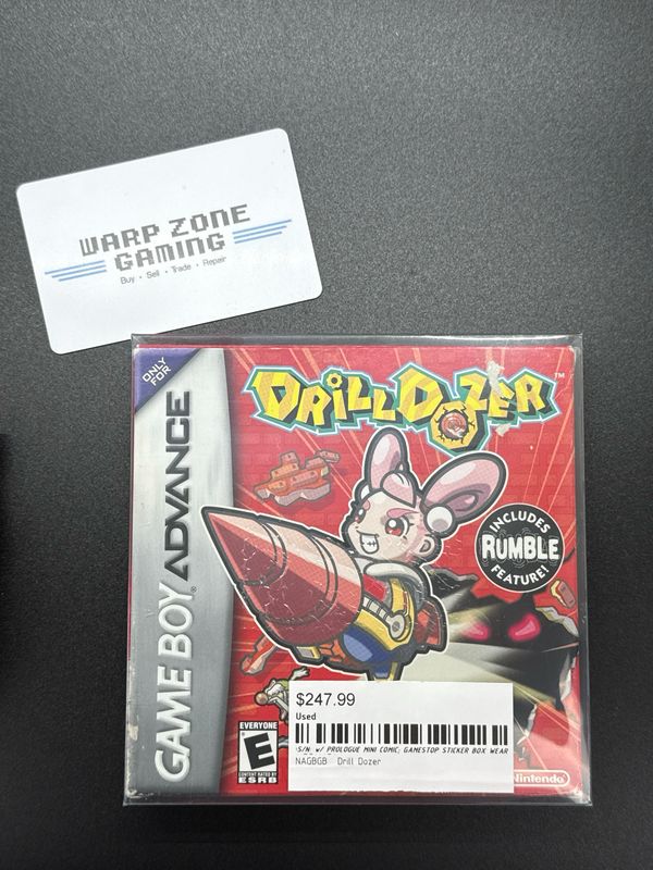 Drill Dozer – Genuine Rumble Cart., w/ Prologue Mini Comic [Authentic / Complete Set] (used)