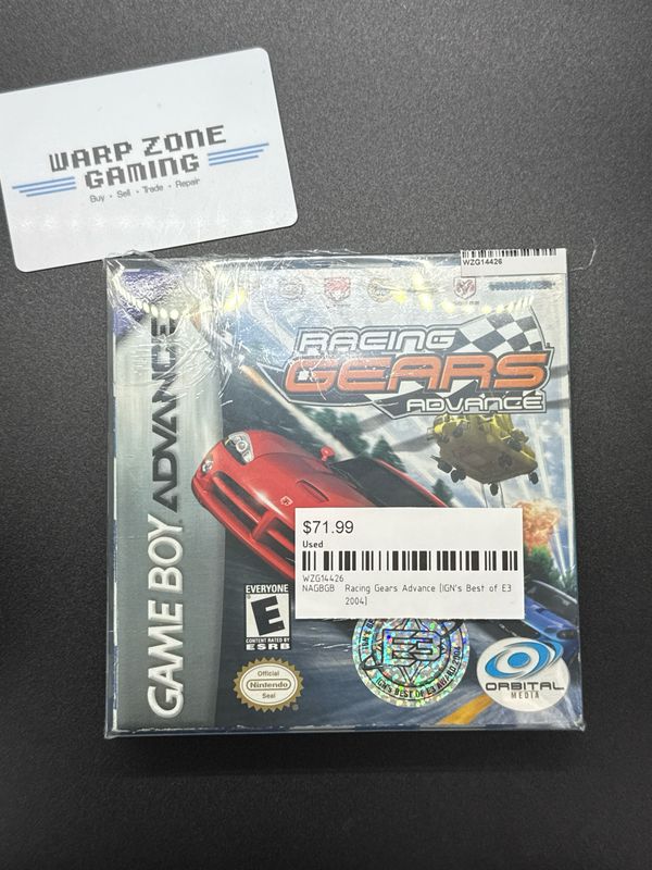 Racing Gears Advance - Holo "IGN's Best of E3 2004" Sticker [Authentic / Complete Set] (used)