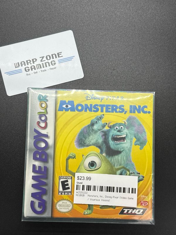 Monsters, Inc., Disney•Pixar (Video Game) [Authentic / Complete Set] (used)