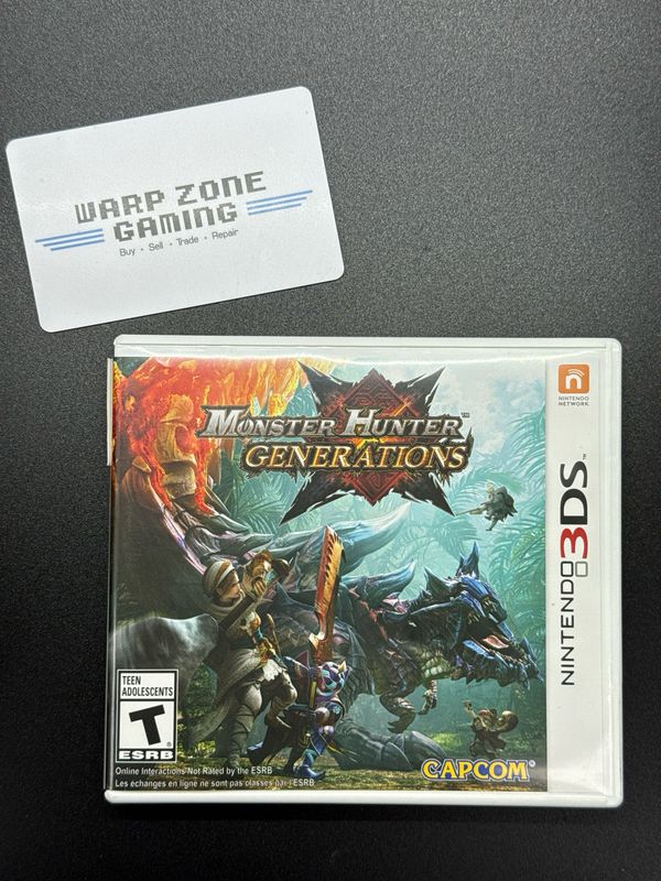 Monster Hunter Generations [Authentic / Complete, Quick Start Guide] (used)