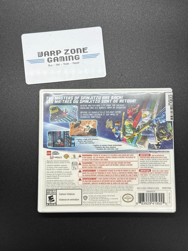 LEGO Ninjago: Nindroids (Nintendo 3DS) (used)