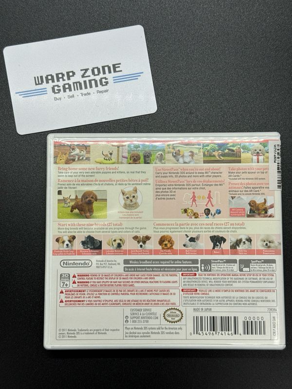 Nintendogs + Cats: Toy Poodle & New Friends + Cats (used)