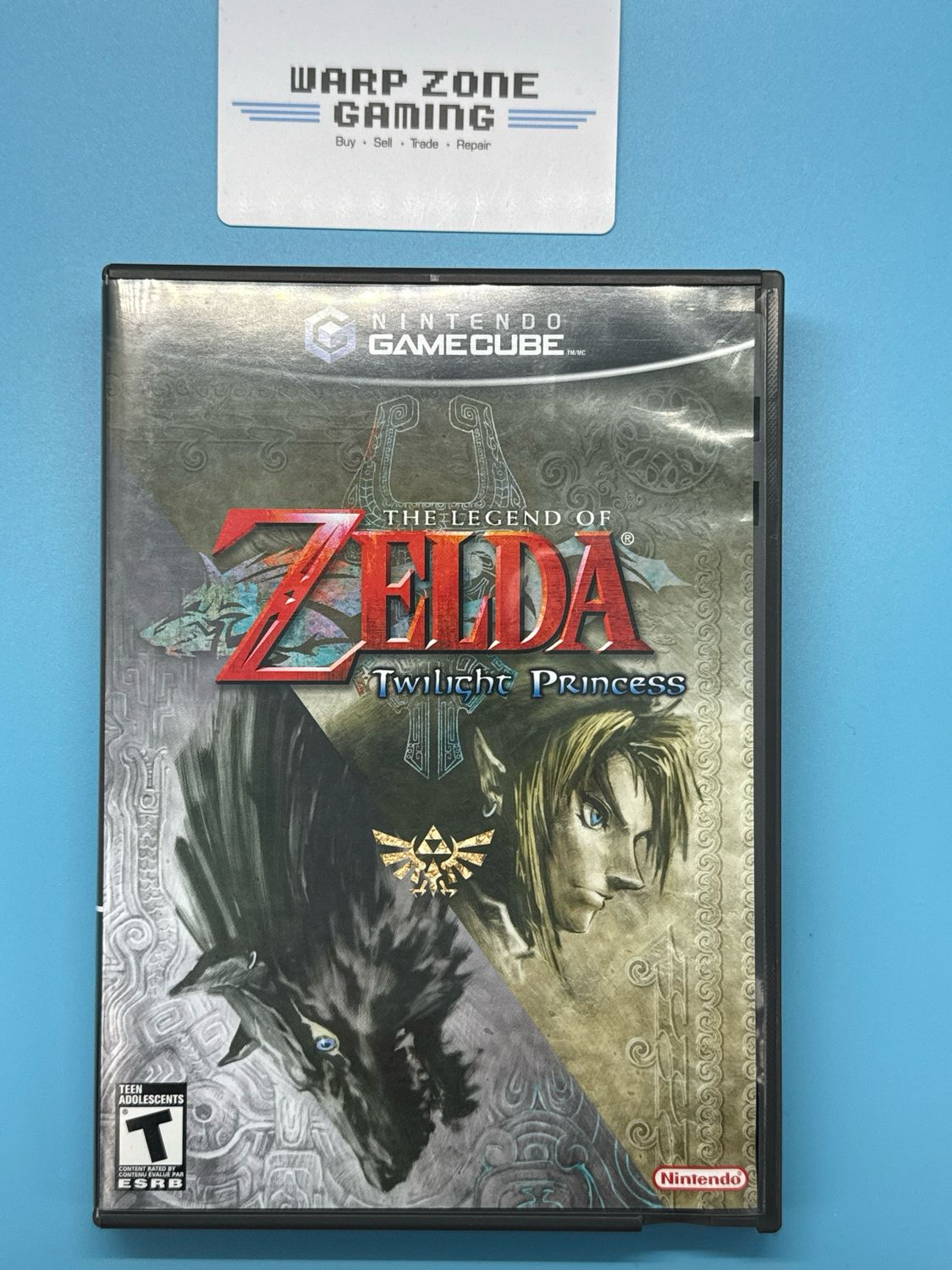 Legend of Zelda, The: Twilight Princess (Left Handed) [Black Label / Complete] (used)