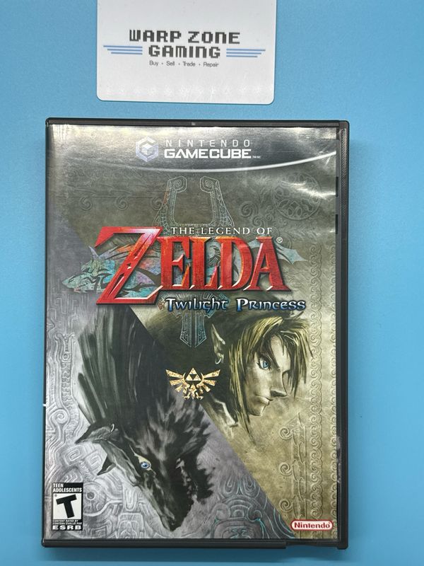 Legend of Zelda, The: Twilight Princess (Left Handed) [Black Label / Complete] (used)