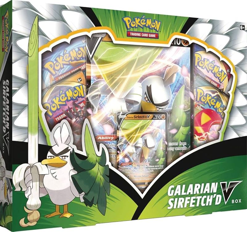 Sword & Shield: Darkness Ablaze: Galarian Sirfetch'd V Box