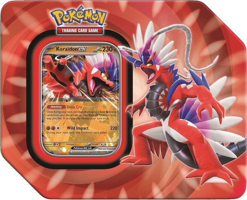 Scarlet & Violet: Paldea Evolved: Paldea Legends Tin