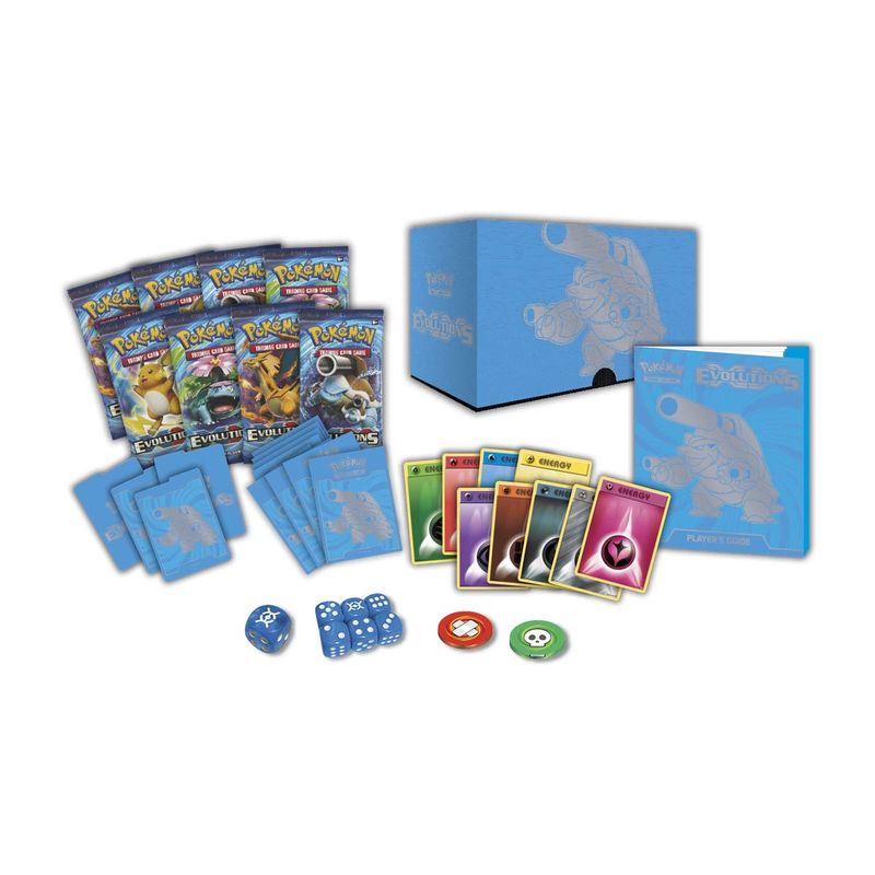 XY EVOLUTIONS ELITE TRAINER BOX - ORANGE/BLUE