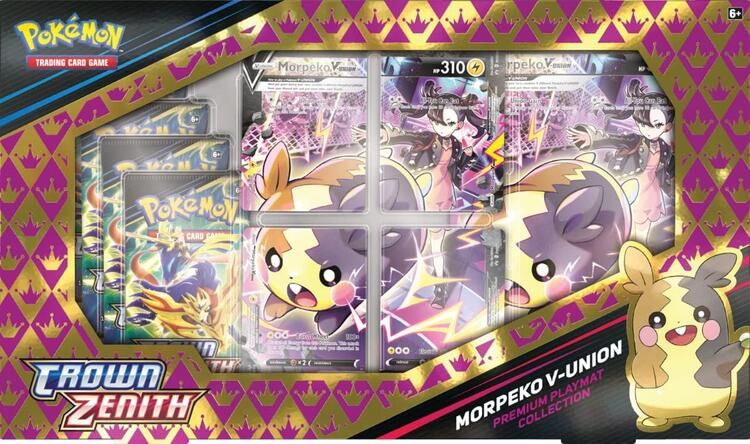 Pokemon TCG: Crown Zenith Premium Playmat Collection-Morpeko V-Union