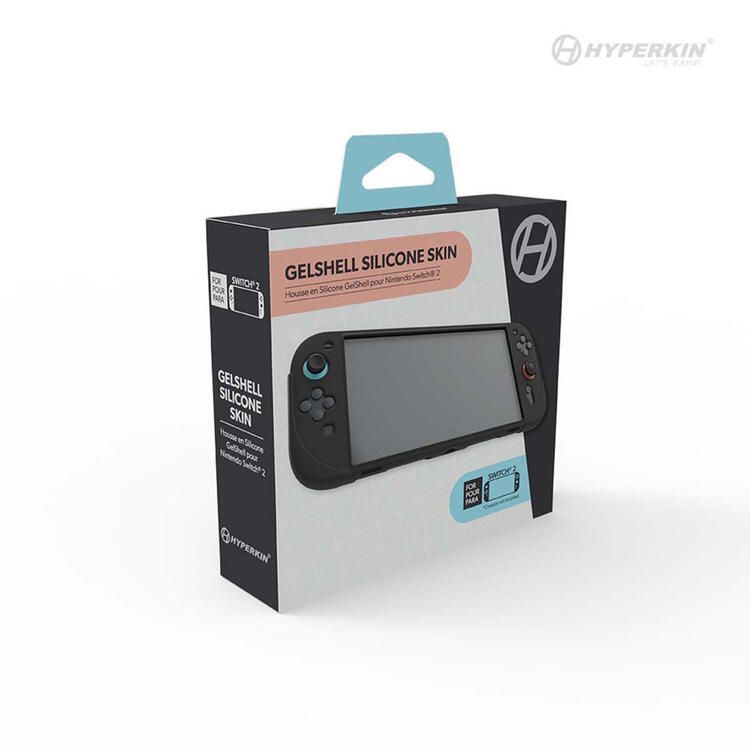 Switch 2 "GelShell" Silicone Skin - Hyperkin (Black)