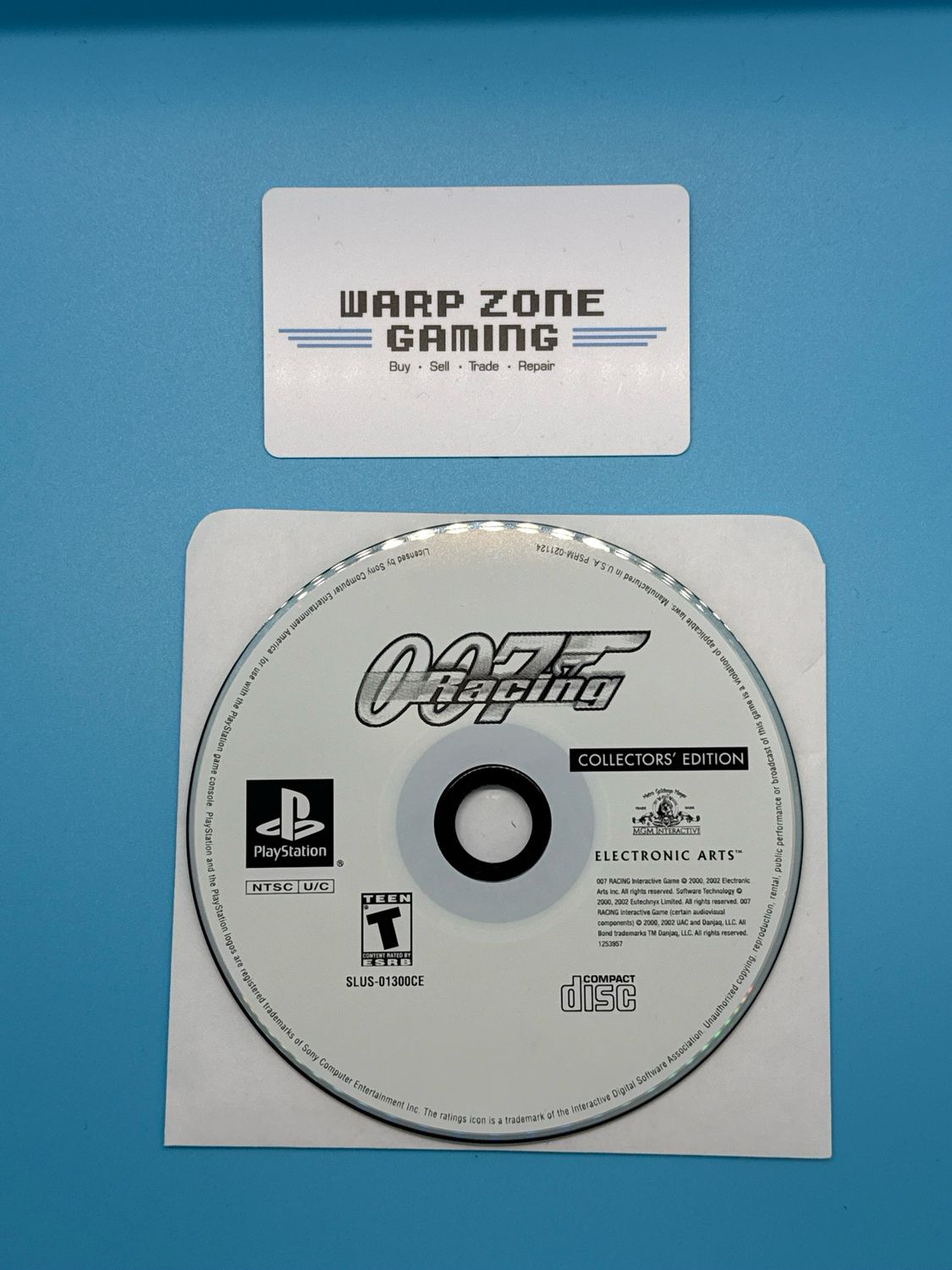 007 Racing - Collectors' Edition Cover: EA Action Pack [White Label / Disc Only] (used)