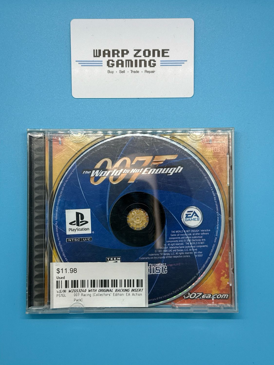 007: The World is Not Enough (Video Game) [Black Label / Complete] (used)