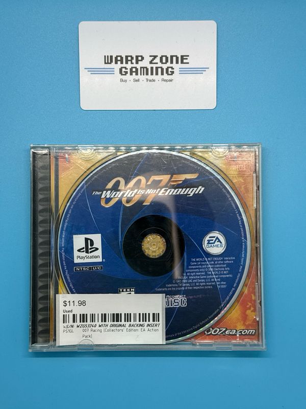 007: The World is Not Enough (Video Game) [Black Label / Complete] (used)
