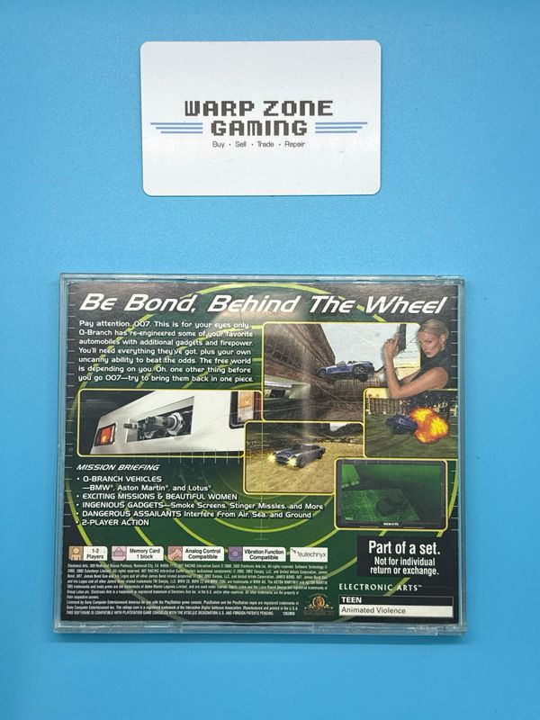 007: The World is Not Enough (Video Game) [Black Label / Complete] (used)