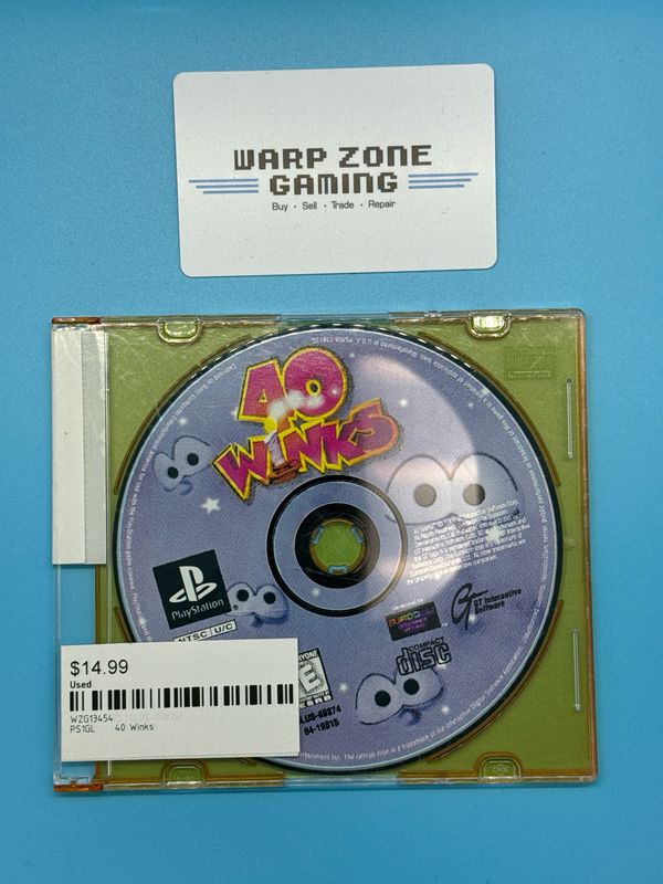 40 Winks [Black Label / Disc Only] (used)