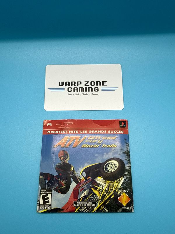 ATV Offroad Fury: Blazin' Trails [Greatest Hits, Not for Resale / DigiSleeve, No Manual] (used)