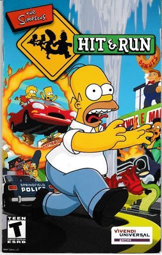 Manual for the Simpsons: Hit &amp; Run (used)