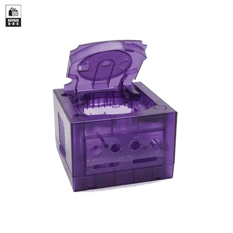 DOL-001 GameCube Shell - Translucent Purple (Funtastic Grape) (RepairBox)