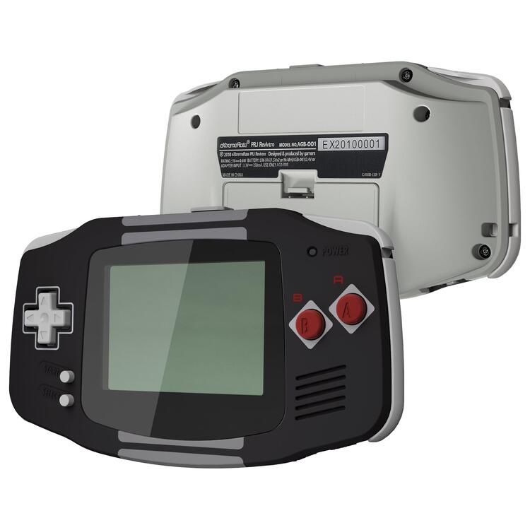 Console Shell - AGB Game Boy Advance Premium Replacement Shell - Gray on Soft Touch Classics NES TAGT1037 (eXtremeRate) Console Shell - AGB Game Boy Advance Premium Replacement Shell - Gray on Soft Touch Classics NES TAGT1037 (eXtremeRate)