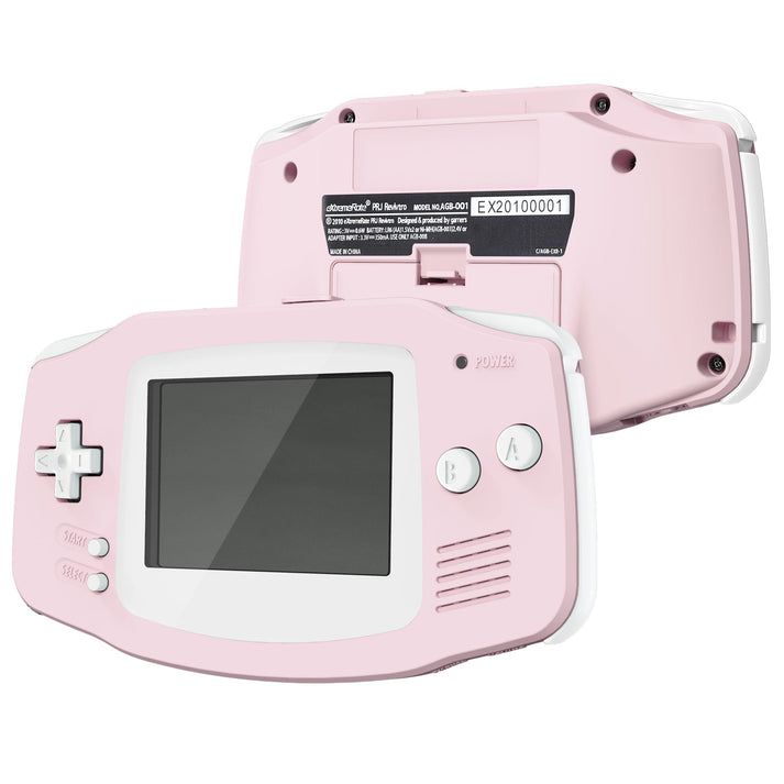 Console Shell - AGB Game Boy Advance Premium Replacement Shell - White on Cherry Blosson (Matte Pink) TAGP3012 (eXtremeRate) Console Shell - AGB Game Boy Advance Premium Replacement Shell - White on Cherry Blosson (Matte Pink) TAGP3012 (eXtremeRate)