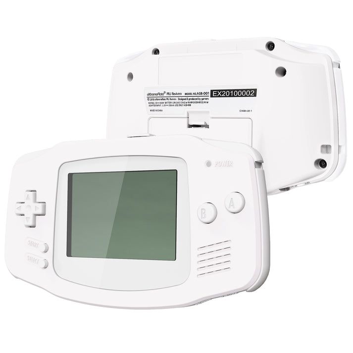 Console Shell - AGB Game Boy Advance Premium Replacement Shell - White on Matte White TAGP3014 (eXtremeRate) Console Shell - AGB Game Boy Advance Premium Replacement Shell - White on Matte White TAGP3014 (eXtremeRate)