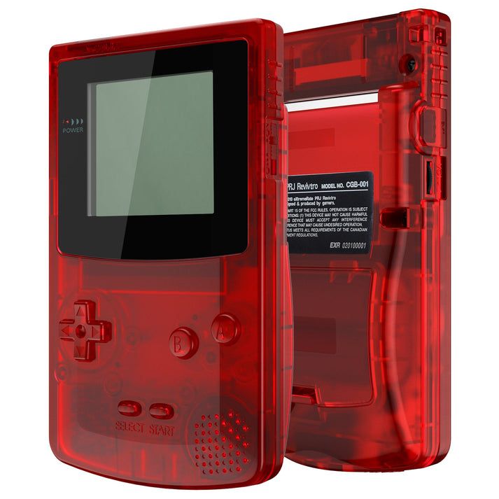 CGB Premium Shell - Clear Red QCBM5002 (eXtremeRate)
