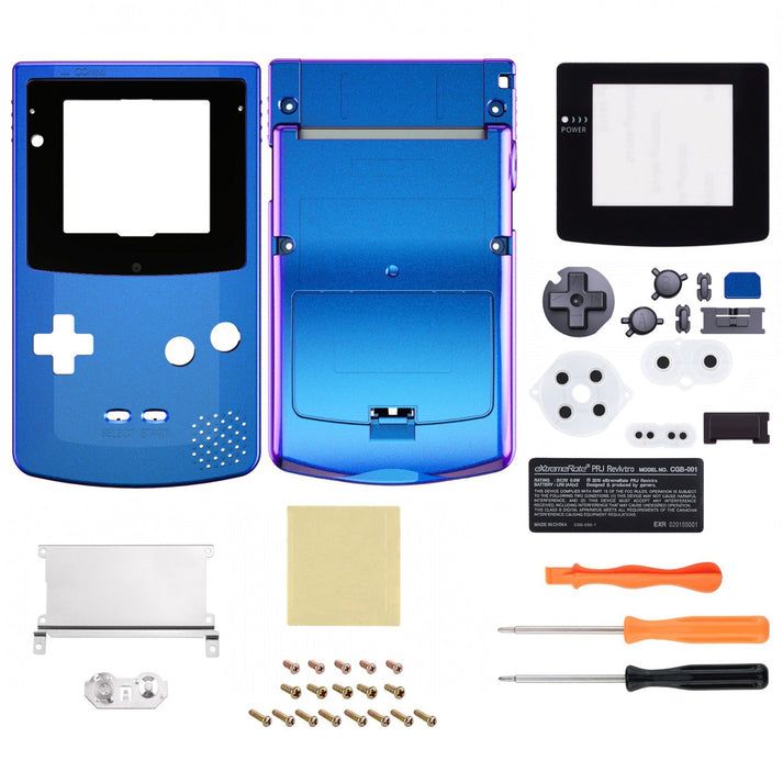 CGB Premium Shell - Chameleon Blue-Purple (Pearlescent) QCBP3001 (eXtremeRate)