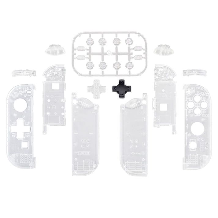 Controller Shell - Joy Con Premium Replacement Shell - Left D-Pad Crystal JZM501WS (eXtremeRate)