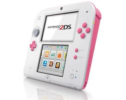 Nintendo 2DS ("O2DS") FTR-001 - Peach Pink [Retail Pack / Complete Set]