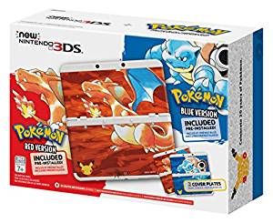 NEW NINTENDO 3DS - POKEMON 20TH ANNIVERSARY RED/BLUE